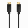 CABLE AISENS DISPLAYPORT V1.2 CCS 4K@60HZ M/M NEGRO 0.5M