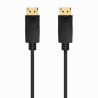 CABLE AISENS DISPLAYPORT V1.2 CCS 4K@60HZ M/M NEGRO 1.0M