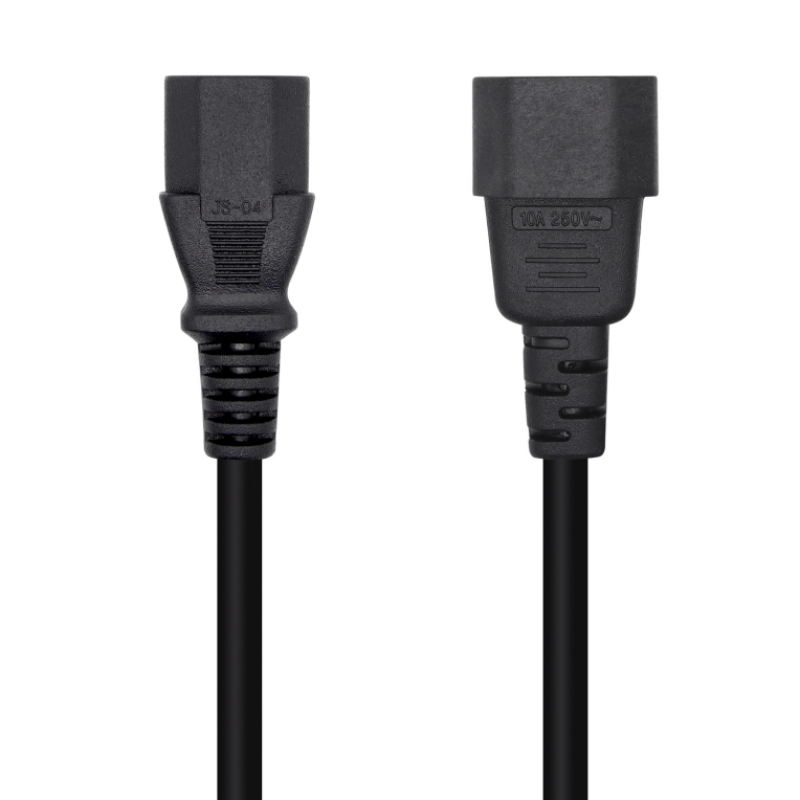 CABLE AISENS ALIMENTACIÃ?N CPU C13/H-C14/M NEGRO 3.0M
