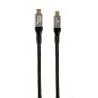 CABLE GEMBIRD USB 4 TIPO C DE PRIMERA CALIDAD, 40 GBPS, 240 W, 1,5 M
