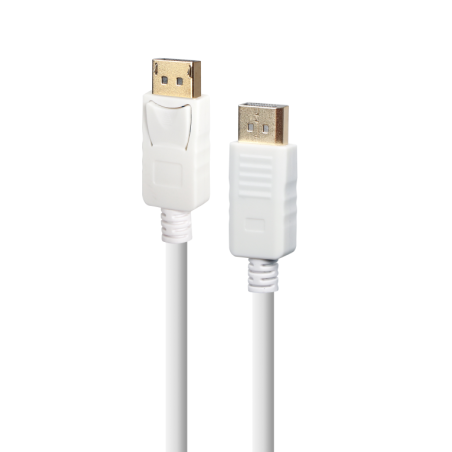 CABLE DISPLAYPORT GEMBIRD 4K DE 1,8 M, BLANCO