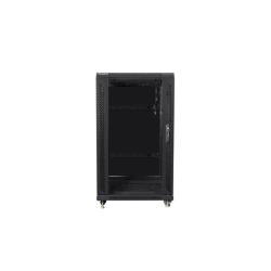ARMARIO RACK LANBERG 22U 600X600 AUTOENSAMBLADO HASTA 60KG NEGRO