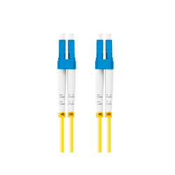 CABLE DE FIBRAOPTICA LANBERG 1M MONO LC/UPC-LC/UPC DUPLEX G657A1 LSZH AMARILL
