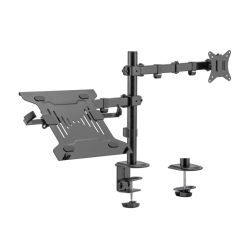 SOPORTE MONITOR AISENS MESA GIRATORIO E INCLINABLE PORTATIL/MONITOR 9KG 17"-32"