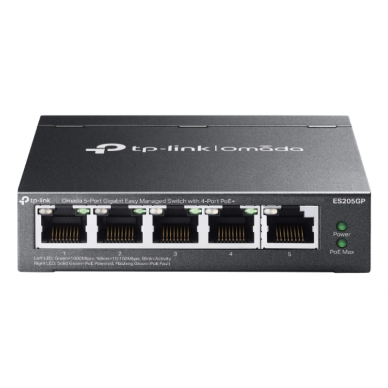 SWITCH TP-LINK OMADA 5-PORT WITH 4-PORT POE