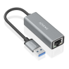 CONVERSOR AISENS USB 3.0 A ETHERNET GIGABIT 10/100/1000 GRIS 15CM