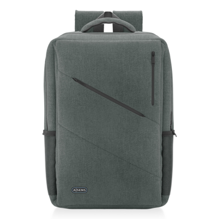 MOCHILA AISENS URBANA Y DE OFICINA PARA PORTATIL 15,6" GRIS
