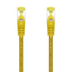 CABLE RED AISENS LATIGUILLO RJ45 LSZH CAT.7 SFTP PIMF 25CM AMARILLO