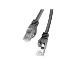 CABLE RED LANBERG LATIGUILLO CAT.6 FTP 5M NEGRO FLUKE PASSED