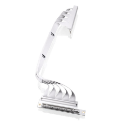 CABLE ELEVADOR THERMALTAKE PCI-E 4.0 90Âº DE 400 MM BLANCO