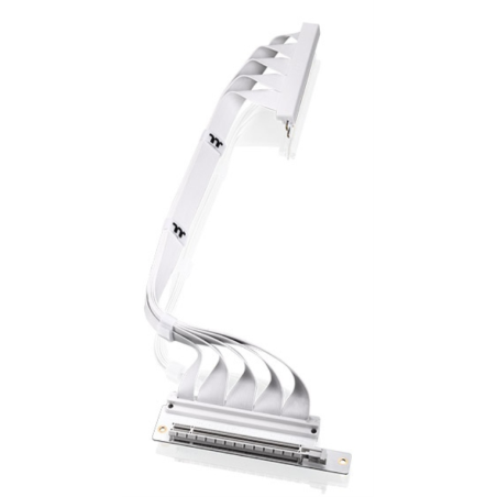 CABLE ELEVADOR THERMALTAKE PCI-E 4.0 90Âº DE 400 MM BLANCO