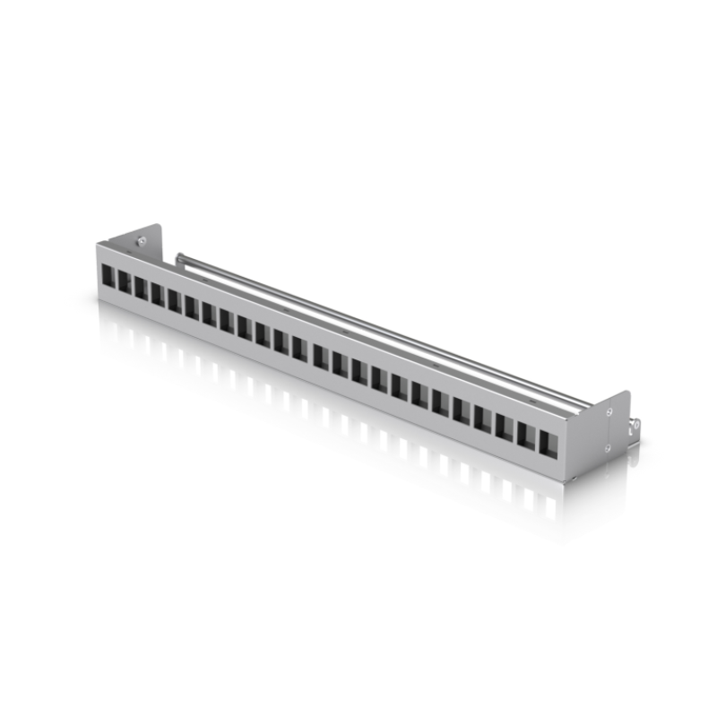 PATCH PANEL UBIQUITI UACC-RACK-PANEL-PATCH-BLANK-24 KEYSTONE WHITE