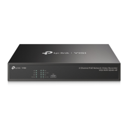 NVR VIGI TP-LINK VIGI NVR1104H-4P 04ch PoE BAY 1HDD H265