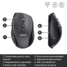 RATON LOGITECH M705 INALAMBRICO GRIS