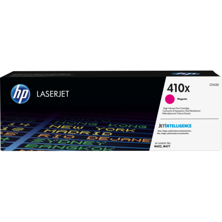HP 410X High Yield Magenta Original LaserJet Toner Cartridge cartucho de tóner 1 pieza(s
