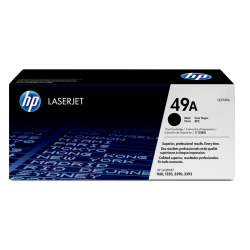 HP 49A Black Original LaserJet Toner Cartridge cartucho de tóner 1 pieza(s