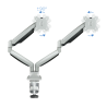 TooQ DB3132TNR-S soporte para monitor 81,3 cm (32") Escritorio
