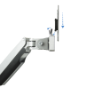 TooQ DB3132TNR-S soporte para monitor 81,3 cm (32") Escritorio