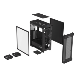 GENESIS Irid 505 Midi Tower Negro
