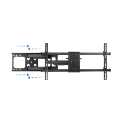 TooQ LP3790TN-B soporte para TV 2,29 m (90") Negro