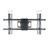 TooQ LP3790TN-B soporte para TV 2,29 m (90") Negro