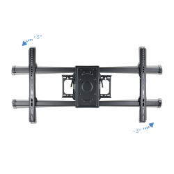 TooQ LP3790TN-B soporte para TV 2,29 m (90") Negro
