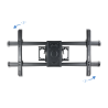 TooQ LP3790TN-B soporte para TV 2,29 m (90") Negro