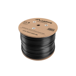 Lanberg LCF6-30CU-0305-BK cable de red Negro 305 m Cat6