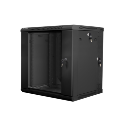 Lanberg WF02-6612-10B armario rack 12U Bastidor de pared Negro