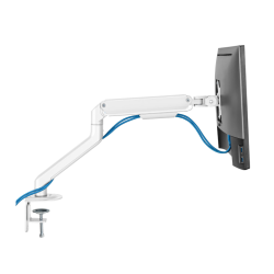 TooQ DB4032TNR-W soporte para monitor 81,3 cm (32") Blanco Escritorio