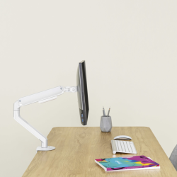 TooQ DB4032TNR-W soporte para monitor 81,3 cm (32") Blanco Escritorio