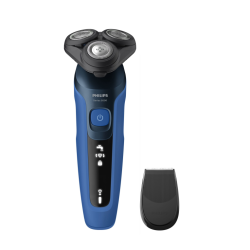 Philips SHAVER Series 5000 S5466/17 afeitadora Máquina de afeitar de rotación Recortadora Negro, Azul
