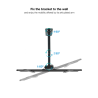 TooQ LP7843TN-B soporte para TV 139,7 cm (55") Negro