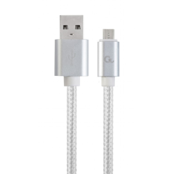 Gembird CCB-MUSB2B-AMBM-6-S cable USB 1,8 m USB 2.0 Micro-USB B USB A Blanco