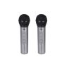 Trevi EM 415 R Negro, Plata Micrófono para karaoke