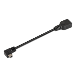 AISENS A101-0034 cable USB USB 2.0 0,15 m Mini-USB B USB A Negro
