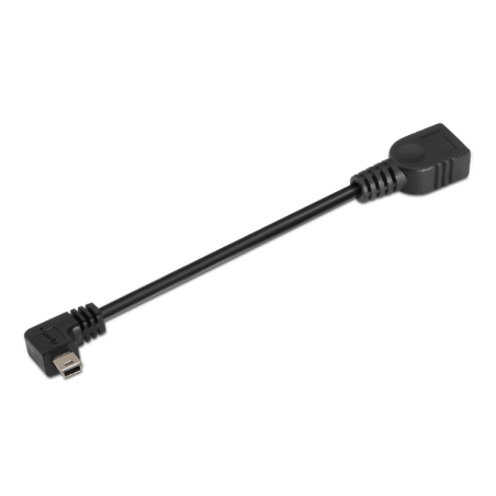 AISENS A101-0034 cable USB USB 2.0 0,15 m Mini-USB B USB A Negro