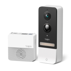 TIMBRE DE VIDEO TP-LINK 2K 5MP DETECCIÃ?N DE IA VISIÃ?N NOCTURNA EN COLOR