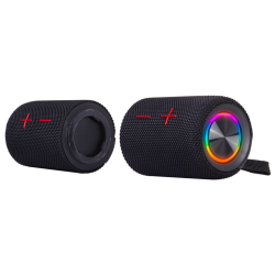 Trevi XR 8A44 DOUBLE Altavoz portátil estéreo Negro 20 W