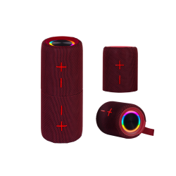 Trevi XR 8A44 DOUBLE Altavoz portátil estéreo Rojo 20 W