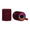 Trevi XR 8A44 DOUBLE Altavoz portátil estéreo Rojo 20 W