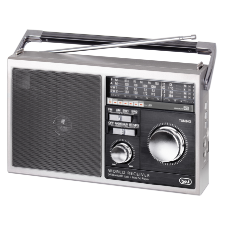 Trevi MB 749 W Portátil Negro, Blanco