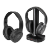 Trevi FRS 1580 TW Auriculares Inalámbrico y alámbrico Diadema TV Negro