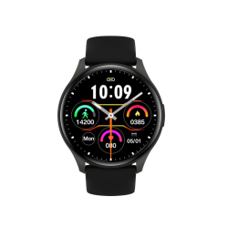 Trevi T-FIT 235 A 3,63 cm (1.43") AMOLED 45 mm Digital Pantalla táctil Negro