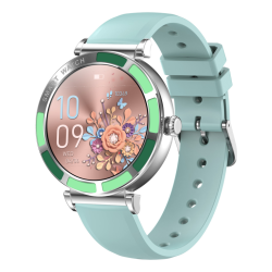 Trevi T-FIT 245 L 3,23 cm (1.27") IPS 41 mm Digital Pantalla táctil Verde, Metálico