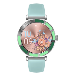 Trevi T-FIT 245 L 3,23 cm (1.27") IPS 41 mm Digital Pantalla táctil Verde, Metálico