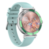 Trevi T-FIT 245 L 3,23 cm (1.27") IPS 41 mm Digital Pantalla táctil Verde, Metálico
