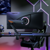 AISENS DT49TSRRGB-347 soporte para monitor 124,5 cm (49") Escritorio Negro, Gris