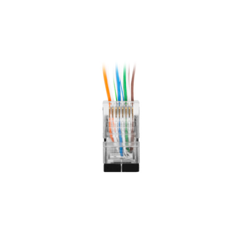 Lanberg PLS-6020EZ conector RJ45 Transparente
