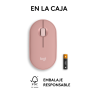 Logitech Pebble 2 M350s ratón Viajes Ambidextro RF Wireless + Bluetooth Óptico 4000 DPI